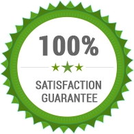 satisfaction guarantee badge